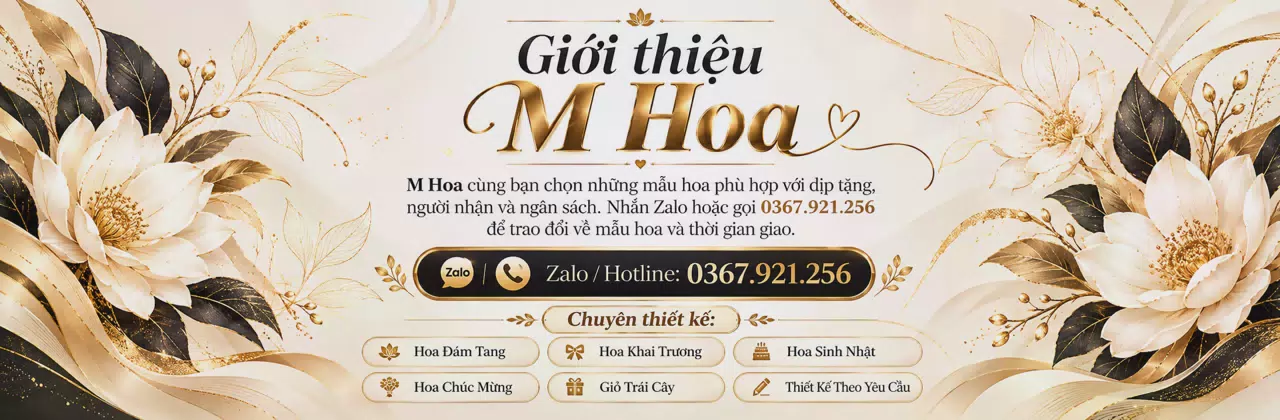 Ảnh bìa Shop hoa tươi Xã Ngọc Sơn Phú Thọ - Hoa cho những dịp đáng nhớ